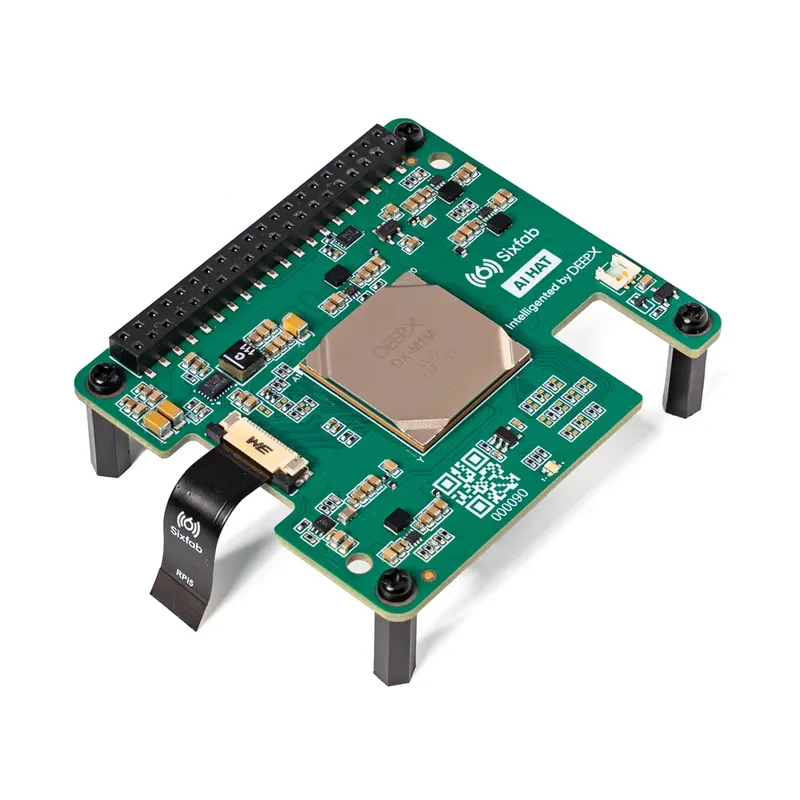 Raspberry Pi - ชิปบอร์ด Sixfab Ai Hat+ สำหรับ Raspberry