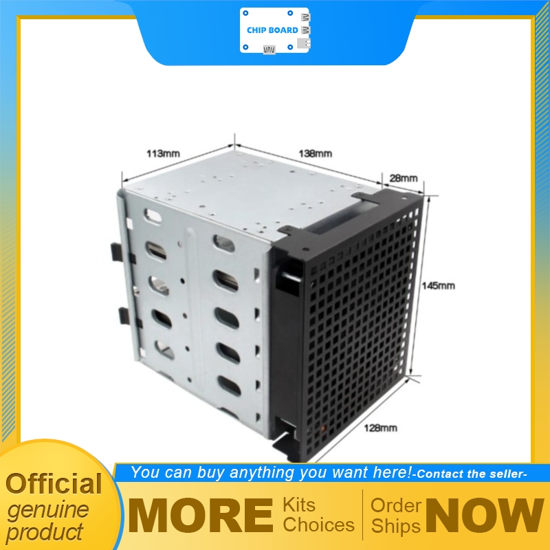 Raspberry Pi Kit - ชุดอุปกรณ์ขยายพื้นที่จัดเก็บข้อมูล NAS แบบ 4 ช่อง ขนาด