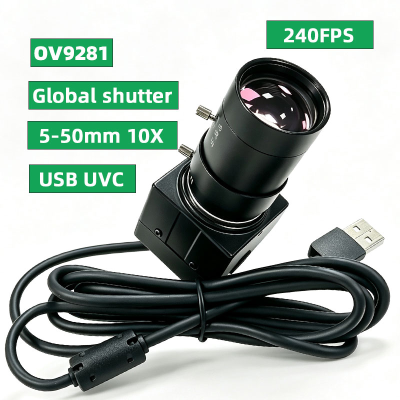 Raspberry Pi Global Shutter Camera Imx296 - กล้องอุตสาหกรรม USB Global Shutter รุ่น OV9281