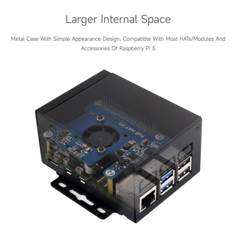 เคสโลหะสำหรับ Raspberry Pi 5 เ - Pi 5 Case บทวิจารณ์และราคา