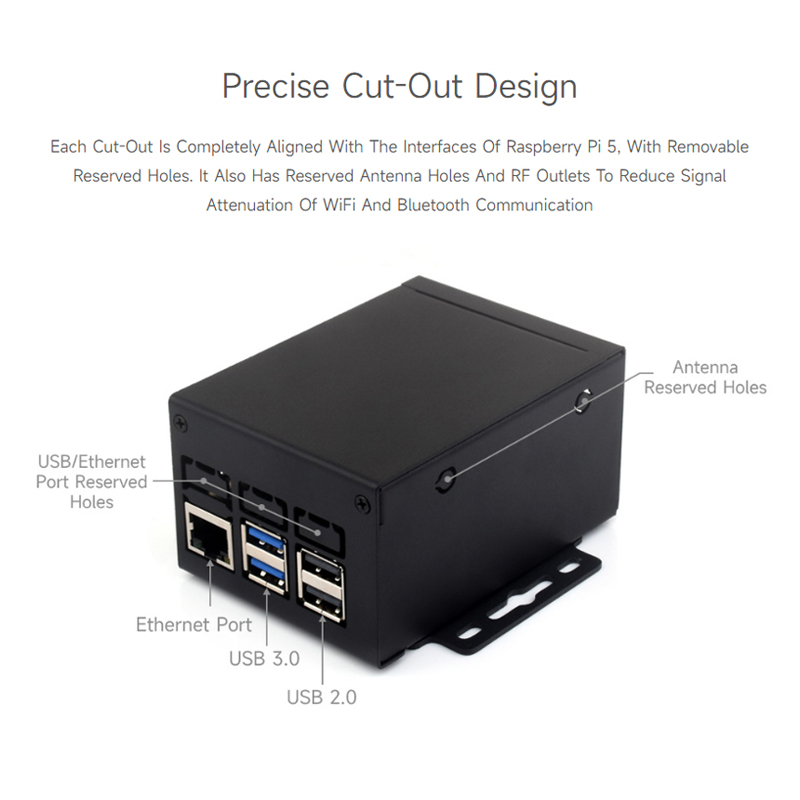 เคสโลหะสำหรับ Raspberry Pi 5 เ - Pi 5 Case บทวิจารณ์และราคา