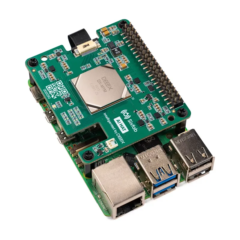 ชิปบอร์ด Sixfab Ai Hat+ สำหรับ - Raspberry Pi บทวิจารณ์และราคา