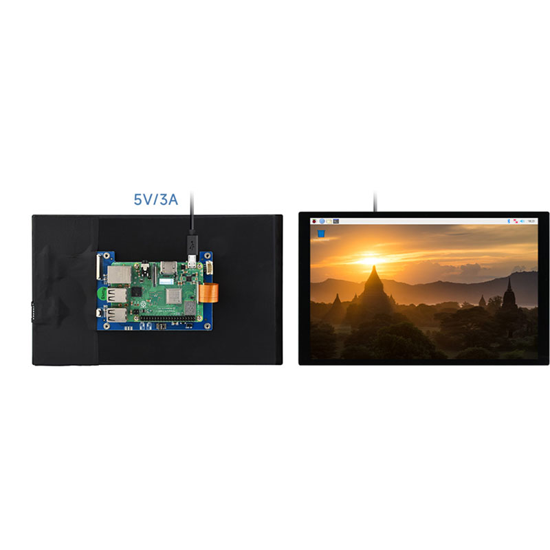 หน้าจอสัมผัส DSI ขนาด 10.1 นิ้ - Raspberry Pi 5 บทวิจารณ์และราคา