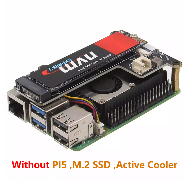 Raspberry Pi 5 PCIE M.2 NVMe โ - Pi Cooler บทวิจารณ์และราคา