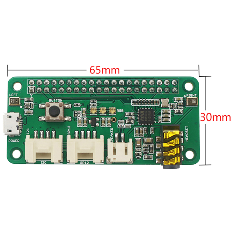 ReSpeaker 2-Mics Pi Hat สำหรับ - Pi Zero บทวิจารณ์และราคา