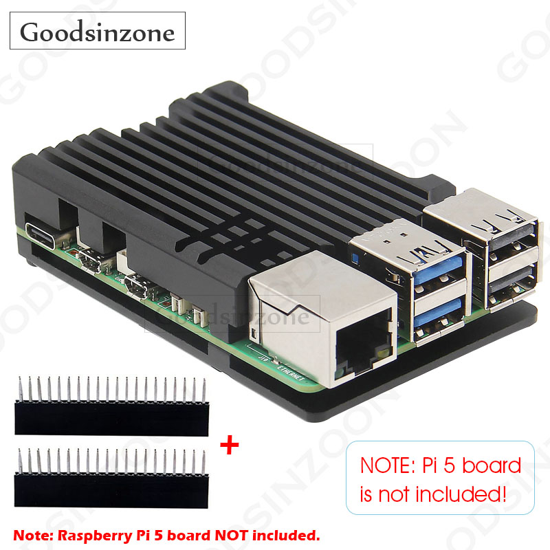 เคสเกราะอลูมิเนียมราสเบอร์รี่  - Pi 5 Case บทวิจารณ์และราคา