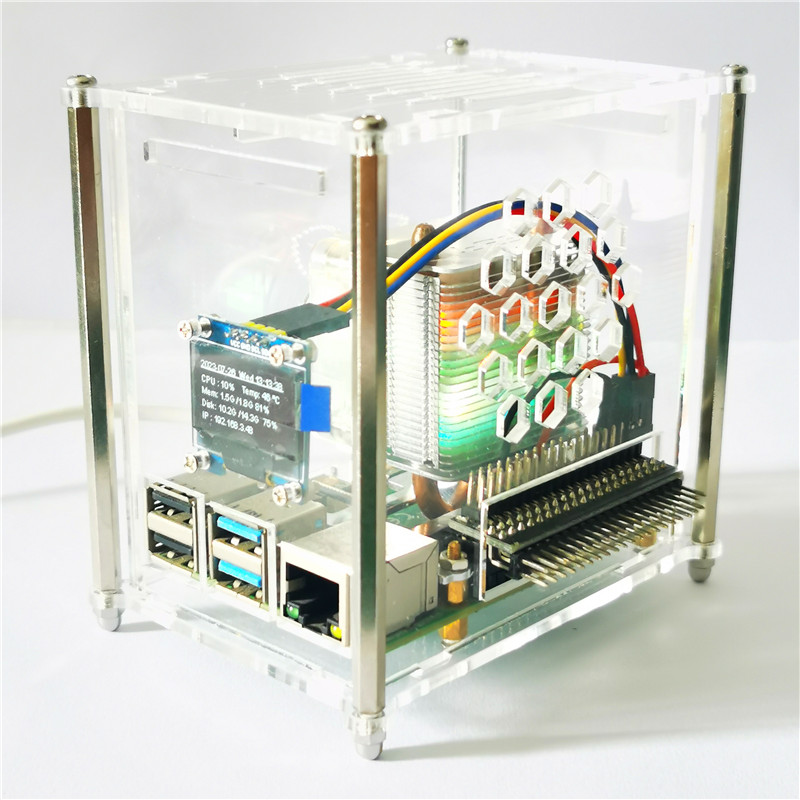 Raspberry Pi 4 Model B PWM ICE - Pi 4 Case บทวิจารณ์และราคา