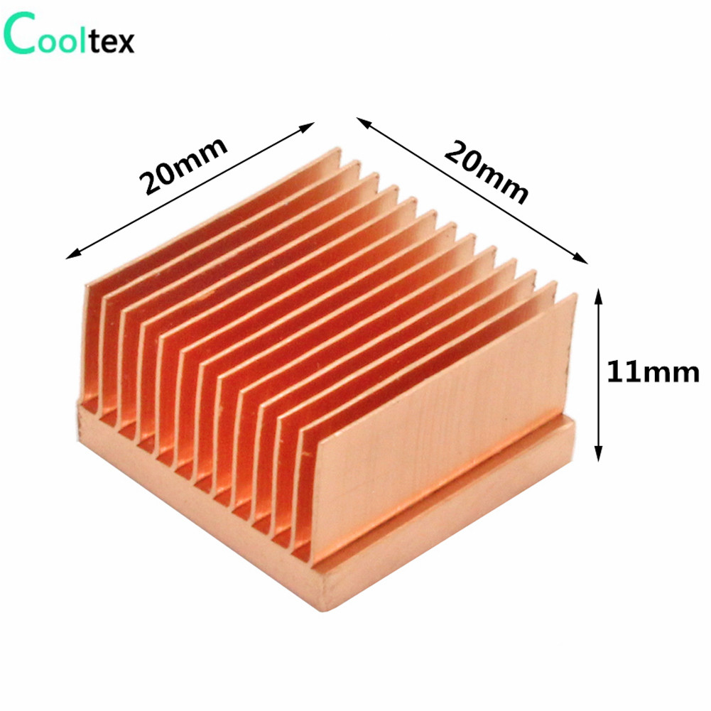 ฮีทซิงค์ทองแดงบริสุทธิ์แบบ DIY - Pi Cooler บทวิจารณ์และราคา