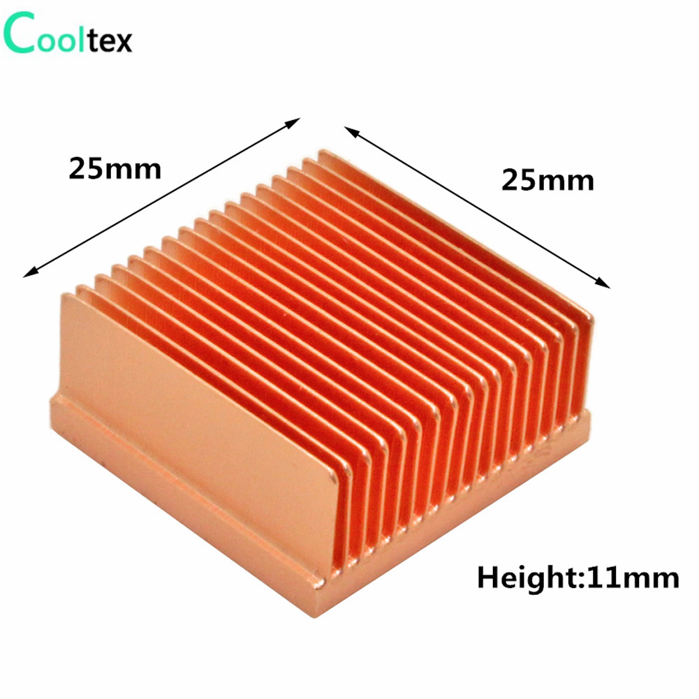 ฮีทซิงค์ทองแดงบริสุทธิ์แบบ DIY - Pi Cooler บทวิจารณ์และราคา