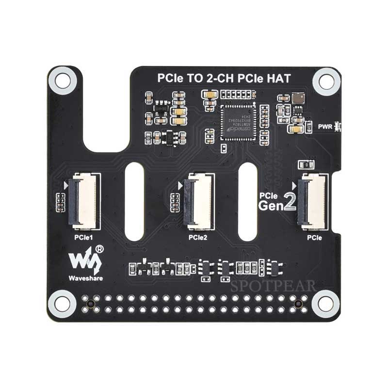 Raspberry Pi 5 PCIe ถึง 2-CH P - Pi Cooler บทวิจารณ์และราคา