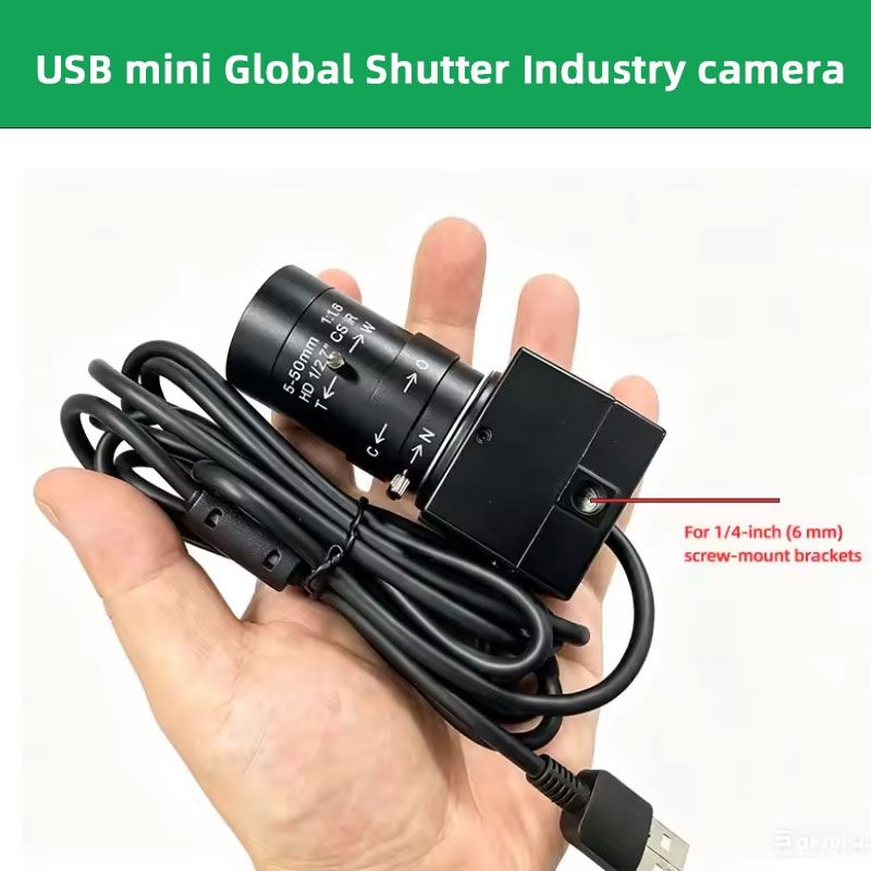 กล้องอุตสาหกรรม USB Global Shu - Raspberry Pi Global Shutter Camera Imx296 บทวิจารณ์และราคา