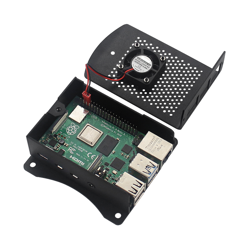 Raspberry Pi 4อะลูมินัมอัลลอยก - Pi 4 Case บทวิจารณ์และราคา