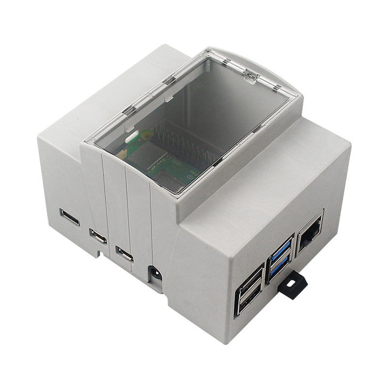 Raspberry Pi 4 ABS เคส DIN Rai - Pi 4 Case บทวิจารณ์และราคา